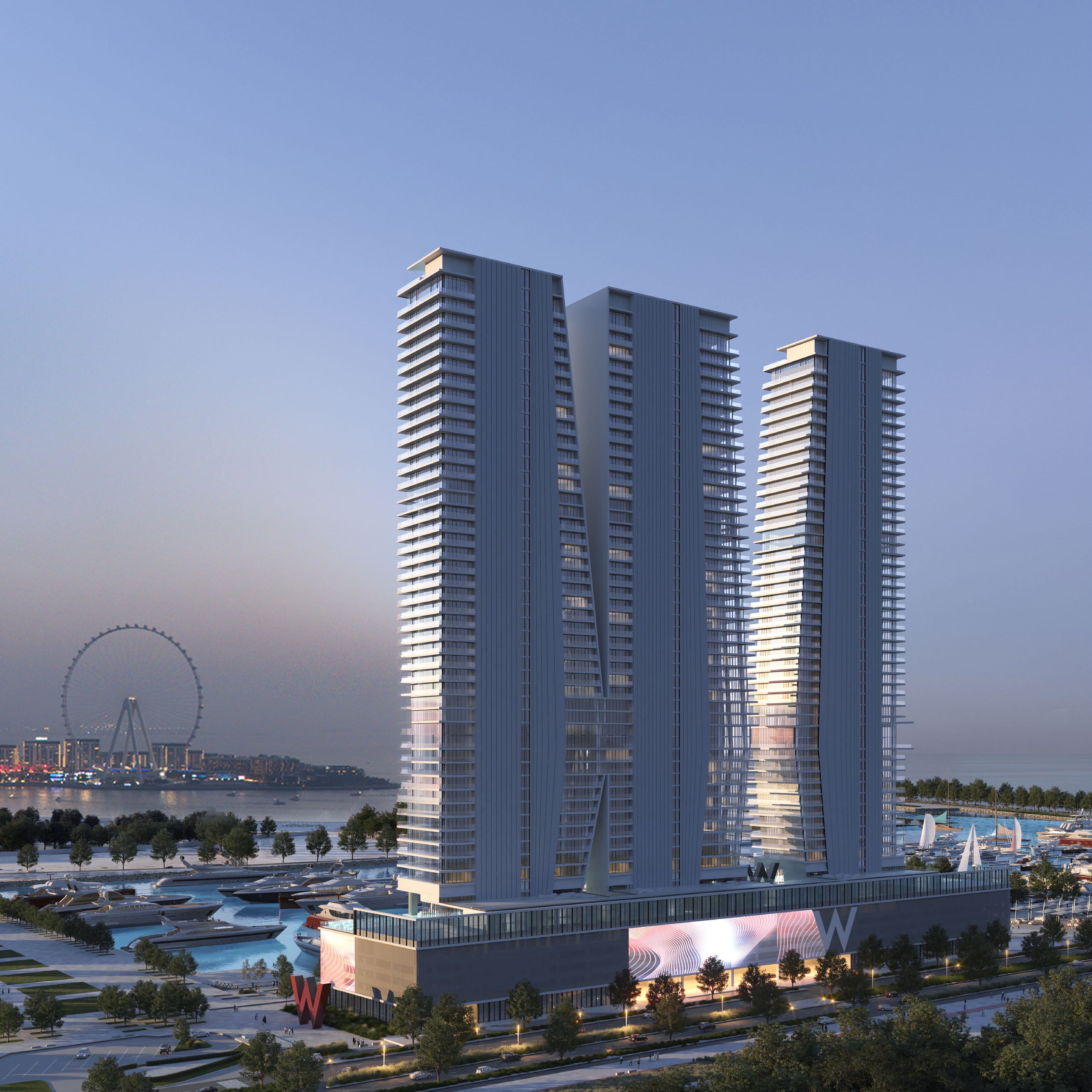 W Residences Tower 1 at Dubai Harbour 1